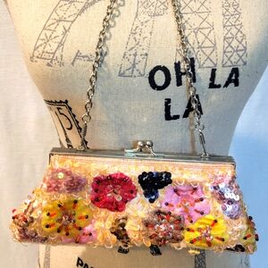 Vintage Sequence Evening Bag